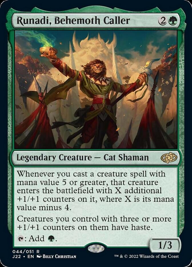 Runadi, Behemoth Caller [Jumpstart 2022] | Gate City Games LLC