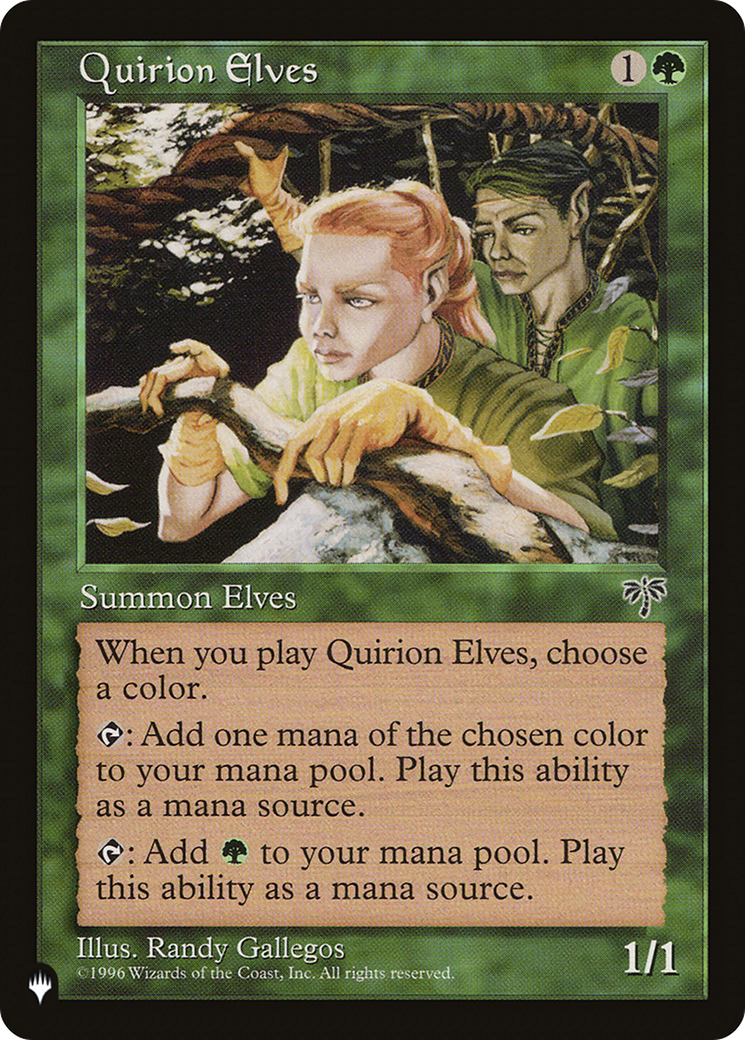 Quirion Elves [The List] | Gate City Games LLC