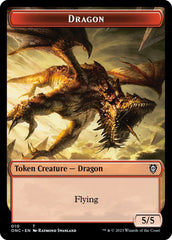Kobolds of Kher Keep // Dragon Double-Sided Token [Phyrexia: All Will Be One Commander Tokens] | Gate City Games LLC