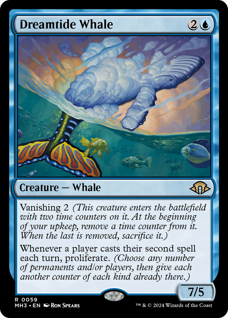 Dreamtide Whale [Modern Horizons 3] | Gate City Games LLC