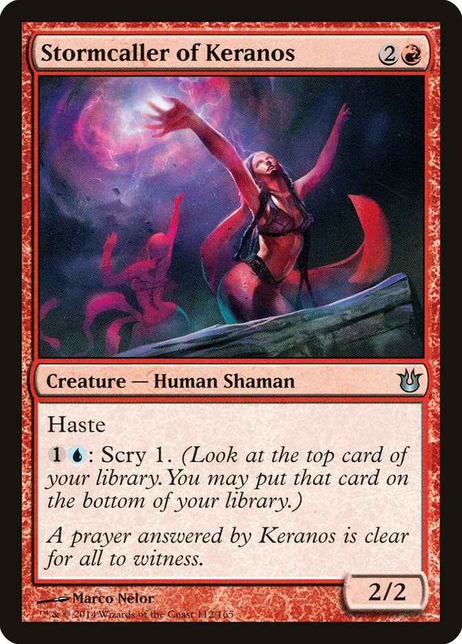Stormcaller of Keranos [Born of the Gods] | Gate City Games LLC