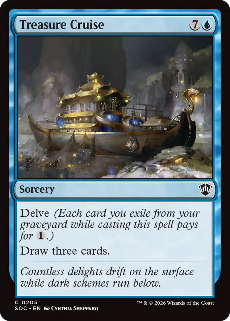 Treasure Cruise [Secrets of Strixhaven Commander] | Gate City Games LLC