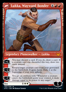 Mila, Crafty Companion // Lukka, Wayward Bonder [Strixhaven: School of Mages] | Gate City Games LLC