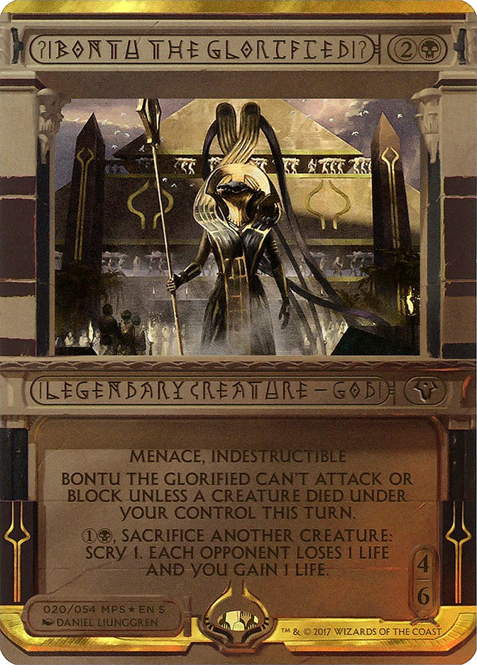 Bontu the Glorified (Invocation) [Amonkhet Invocations] | Gate City Games LLC
