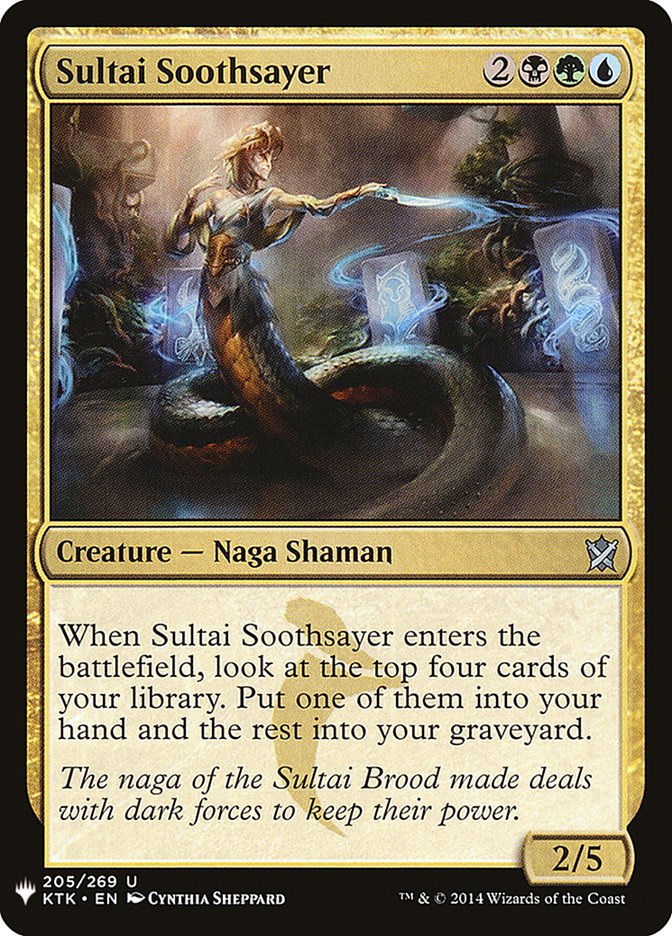 Sultai Soothsayer [Mystery Booster] | Gate City Games LLC