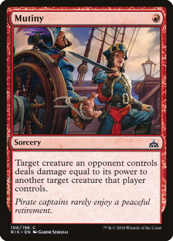 Mutiny [Rivals of Ixalan] | Gate City Games LLC