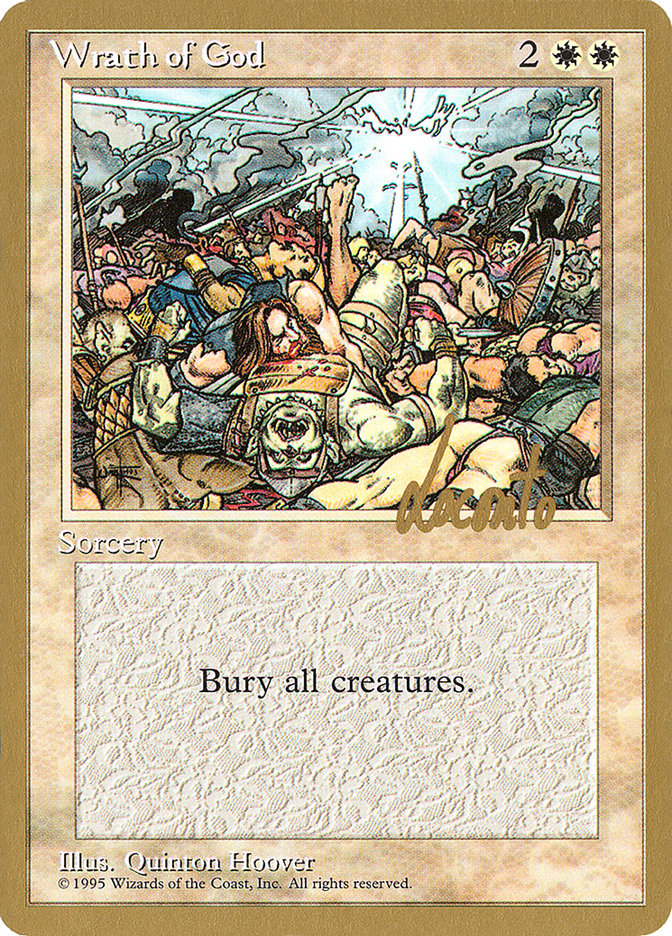 Wrath of God (Michael Loconto) [Pro Tour Collector Set] | Gate City Games LLC