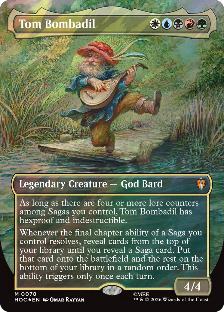 Tom Bombadil (Borderless) (Surge Foil) [The Hobbit] | Gate City Games LLC