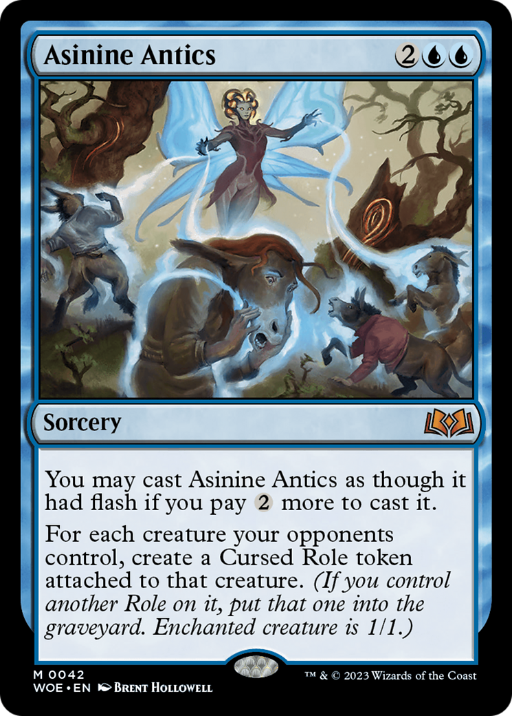Asinine Antics [Wilds of Eldraine] | Gate City Games LLC
