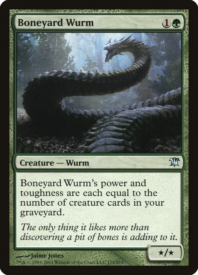 Boneyard Wurm [Innistrad] | Gate City Games LLC
