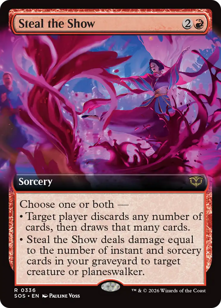 Steal the Show (Extended Art) [Secrets of Strixhaven] | Gate City Games LLC