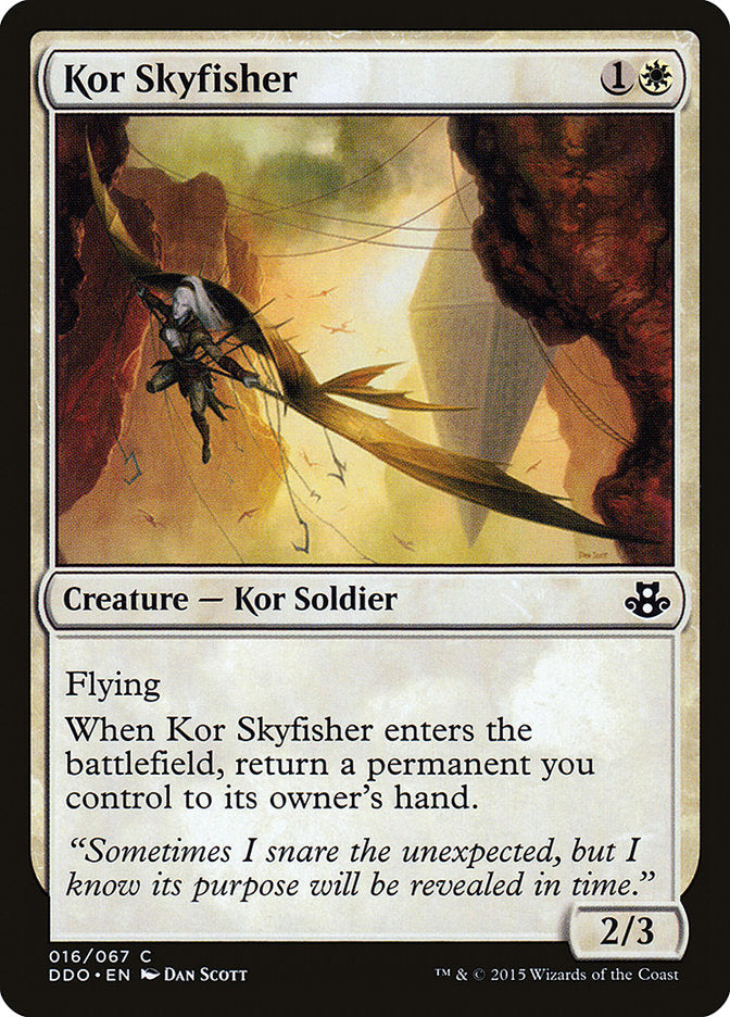 Kor Skyfisher [Duel Decks: Elspeth vs. Kiora] | Gate City Games LLC