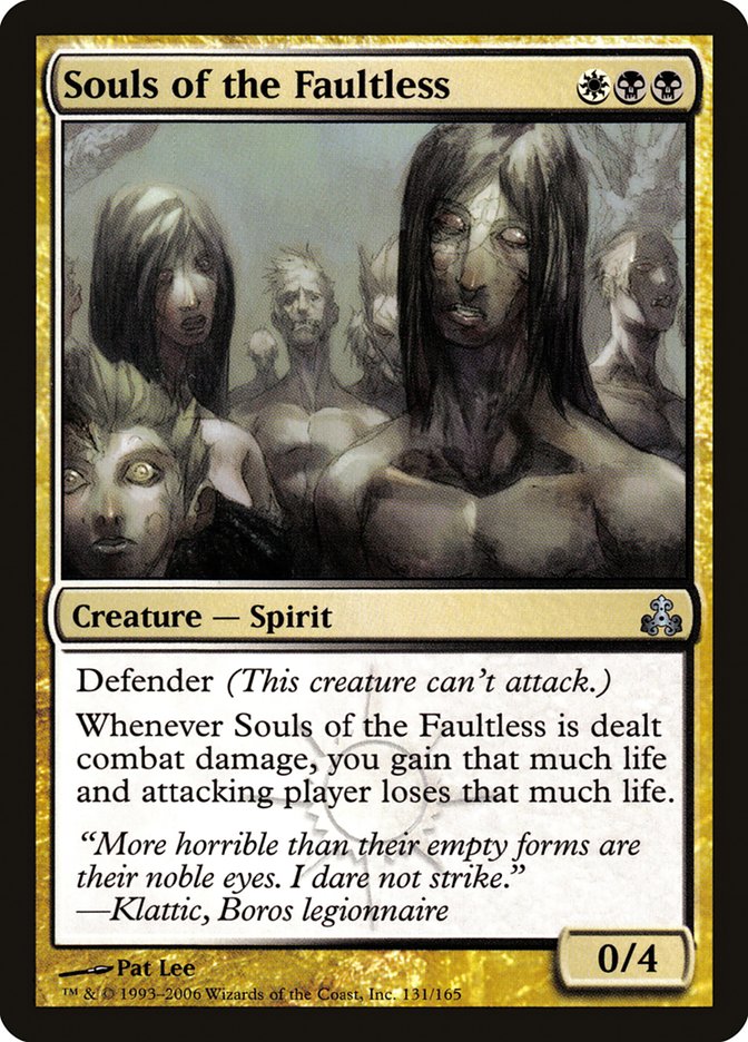 Souls of the Faultless [Guildpact] | Gate City Games LLC