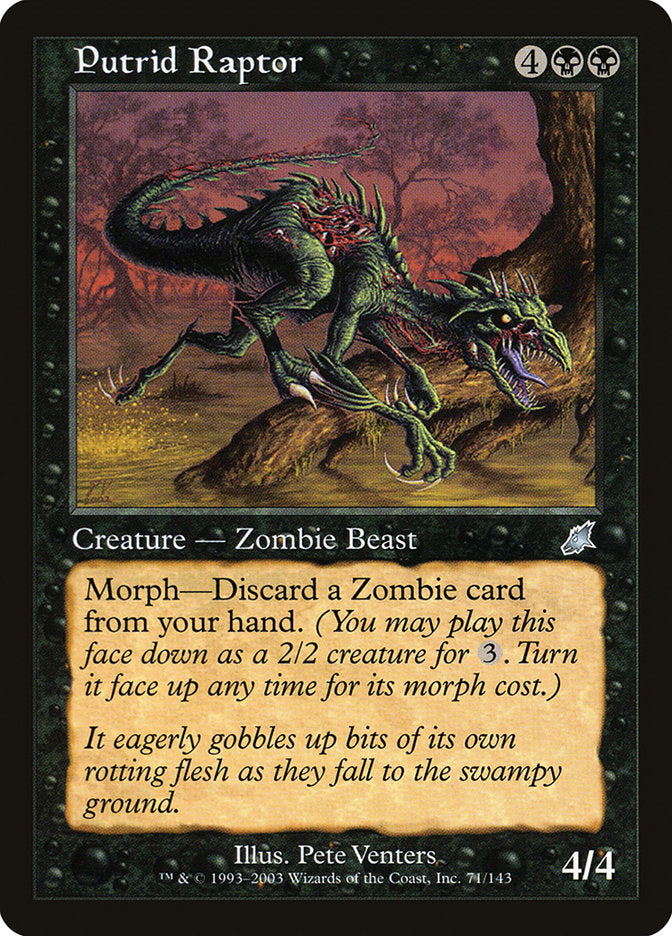 Putrid Raptor [Scourge] | Gate City Games LLC