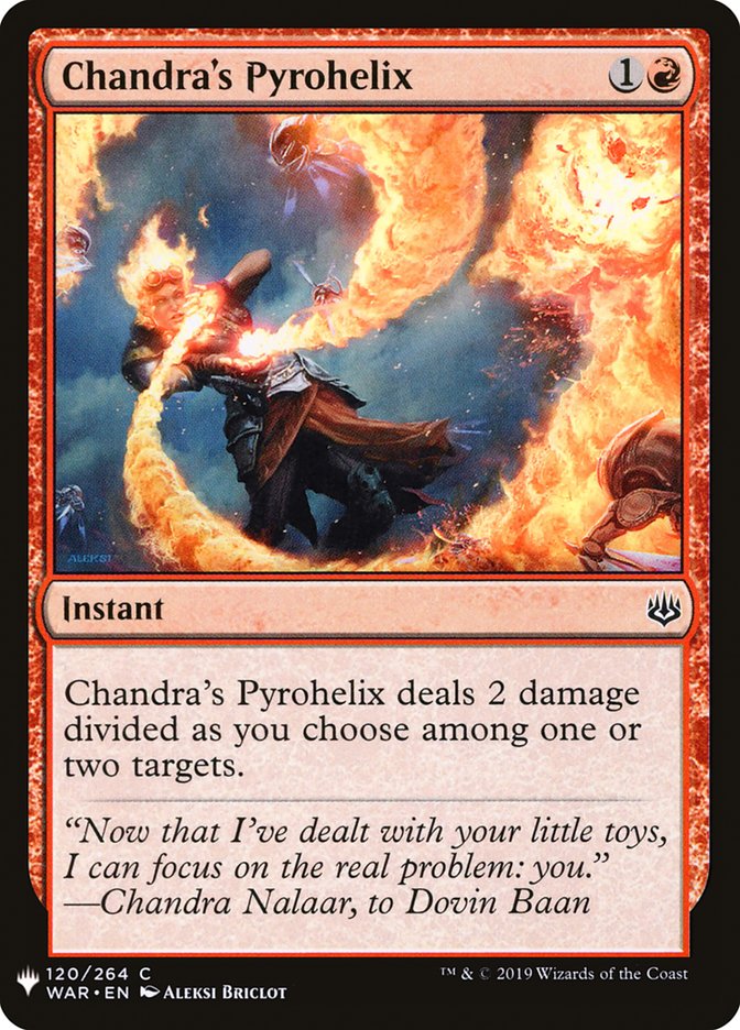 Chandra's Pyrohelix [Mystery Booster] | Gate City Games LLC