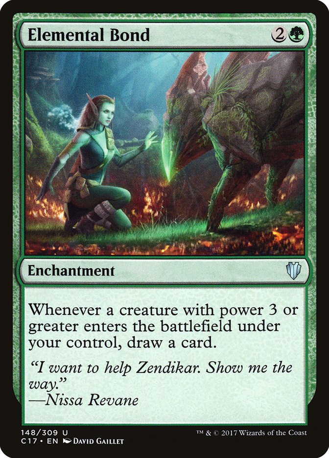 Elemental Bond [Commander 2017] | Gate City Games LLC