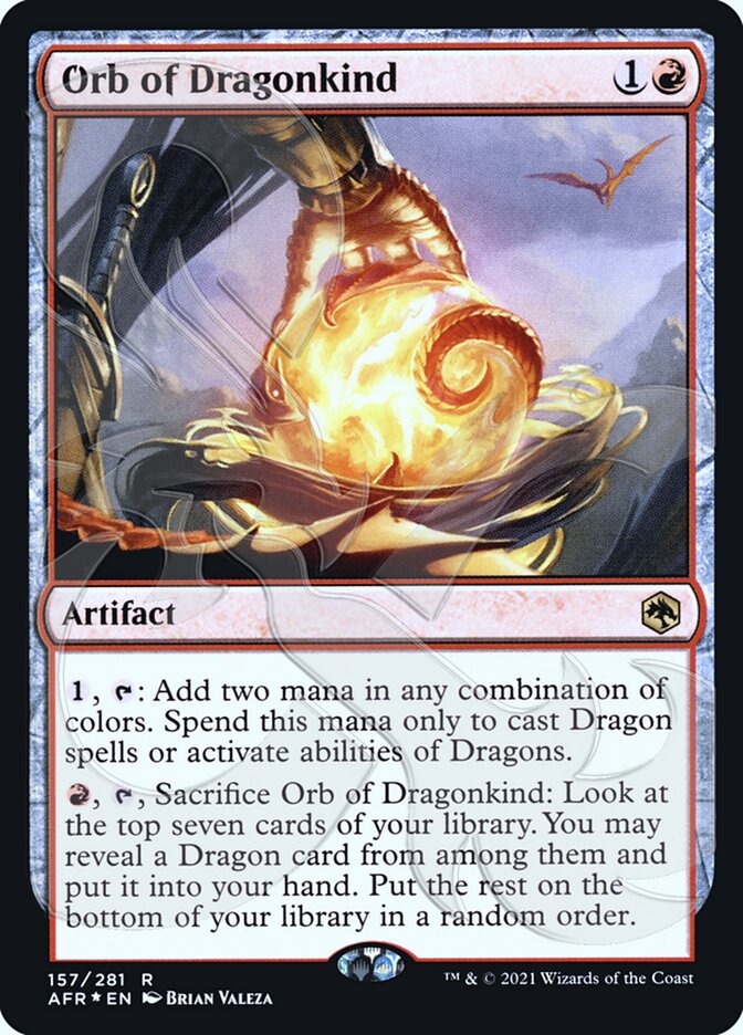 Orb of Dragonkind (Ampersand Promo) [Dungeons & Dragons: Adventures in the Forgotten Realms Promos] | Gate City Games LLC