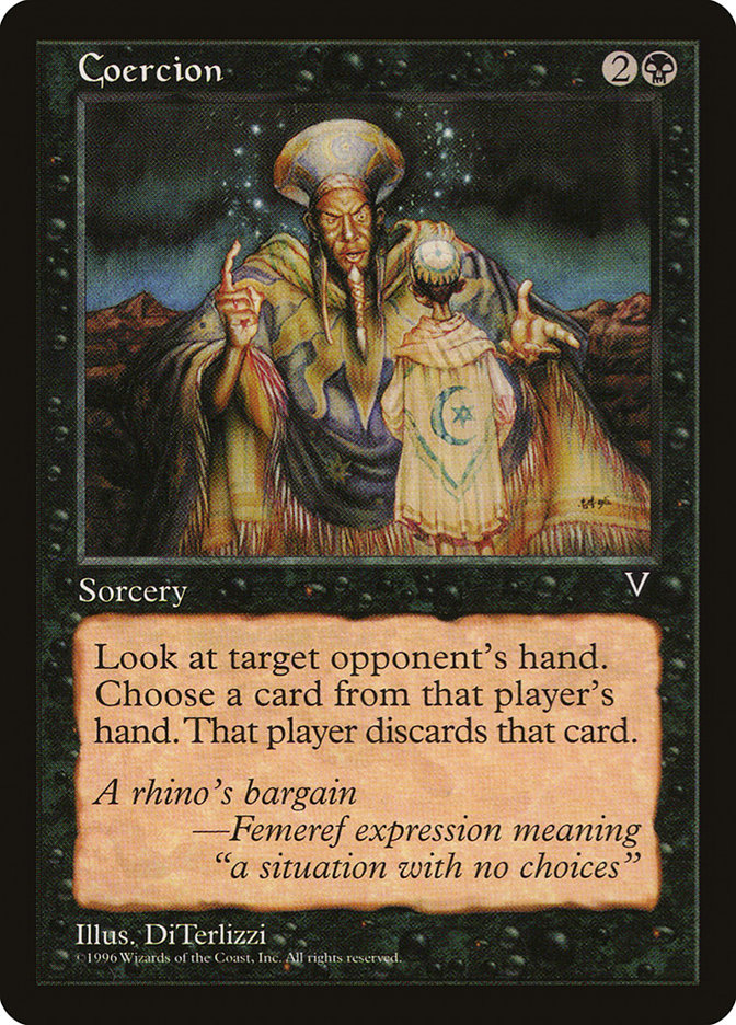 Coercion [Visions] | Gate City Games LLC