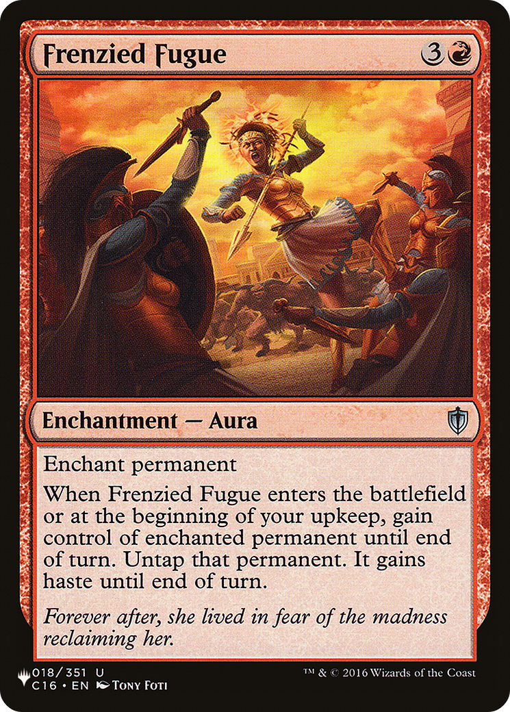 Frenzied Fugue [The List Reprints] | Gate City Games LLC