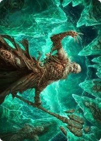Draugr Necromancer Art Card [Kaldheim Art Series] | Gate City Games LLC