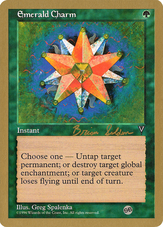 Emerald Charm (Brian Selden) (SB) [World Championship Decks 1998] | Gate City Games LLC