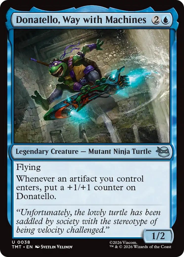 Donatello, Way with Machines [Teenage Mutant Ninja Turtles] | Gate City Games LLC