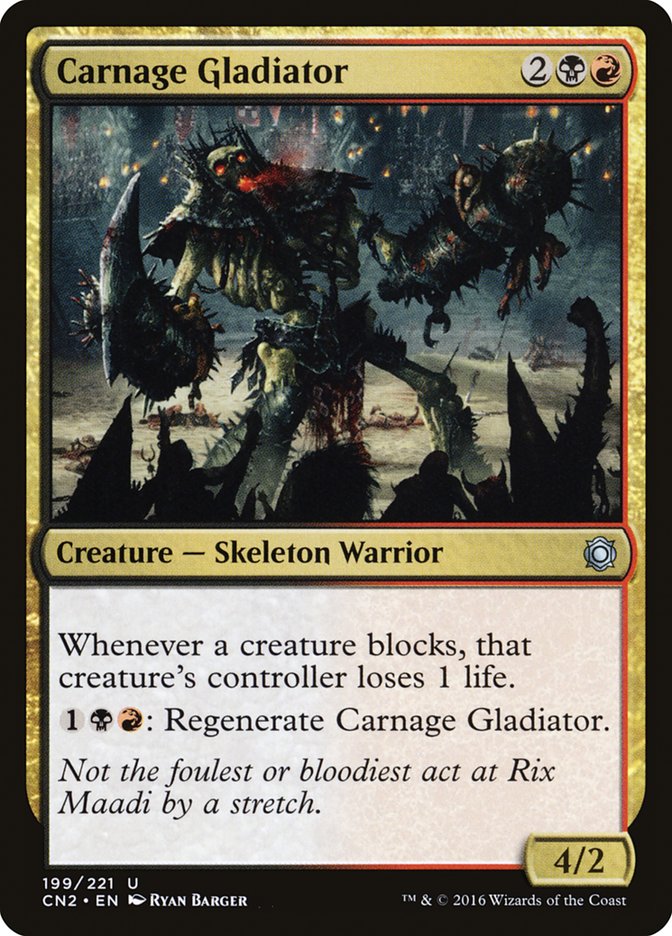 Carnage Gladiator [Conspiracy: Take the Crown] | Gate City Games LLC