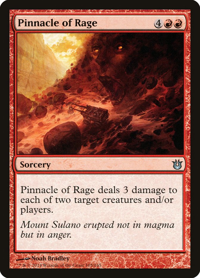 Pinnacle of Rage [Born of the Gods] | Gate City Games LLC