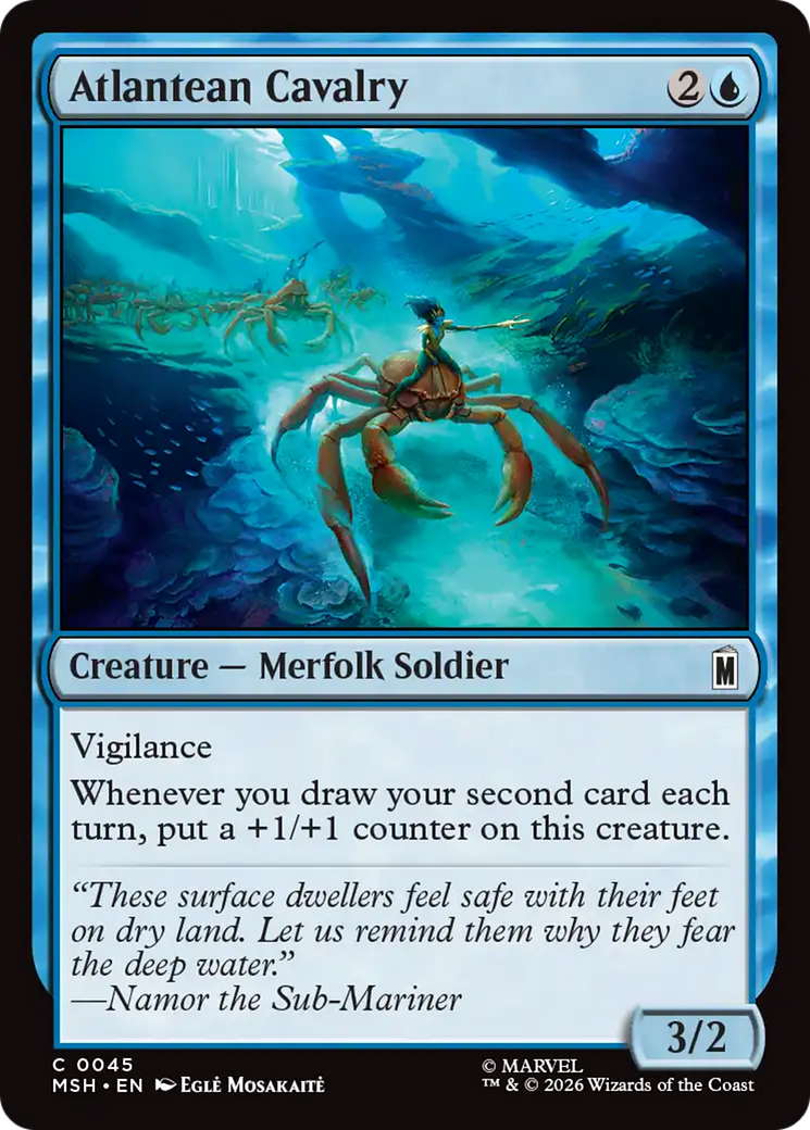 Atlantean Cavalry [Marvel Super Heroes] | Gate City Games LLC