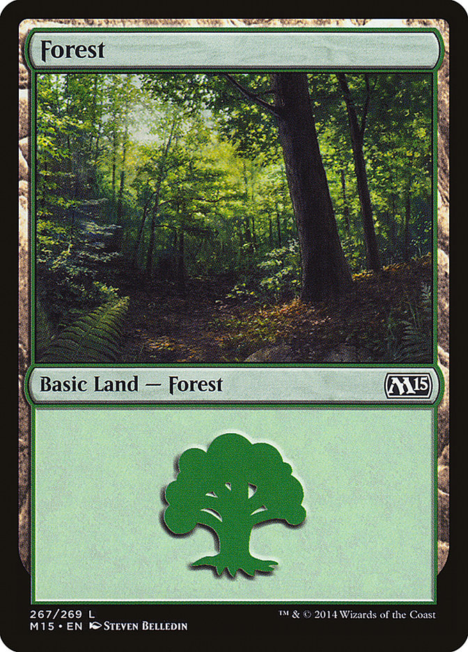 Forest (267) [Magic 2015] | Gate City Games LLC