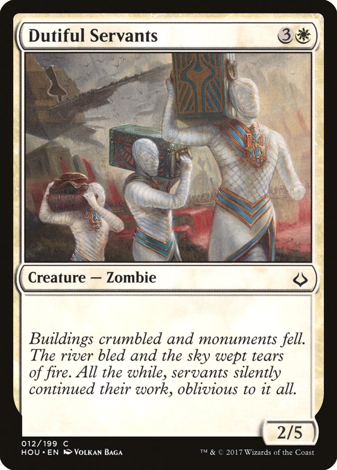 Dutiful Servants [Hour of Devastation] | Gate City Games LLC