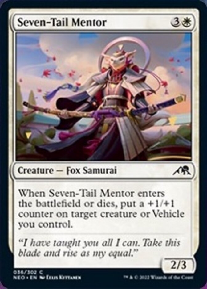 Seven-Tail Mentor [Kamigawa: Neon Dynasty] | Gate City Games LLC