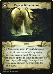 Primal Amulet // Primal Wellspring [Ixalan Prerelease Promos] | Gate City Games LLC