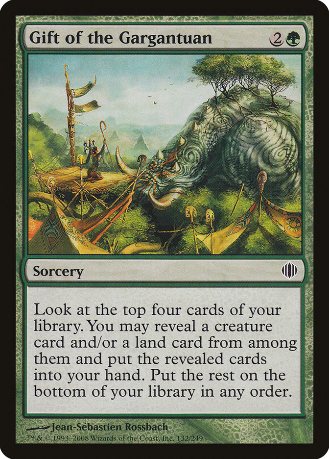 Gift of the Gargantuan [Shards of Alara] | Gate City Games LLC