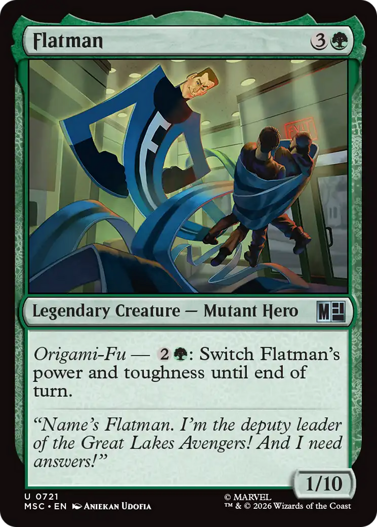 Flatman [Marvel Super Heroes Commander] | Gate City Games LLC