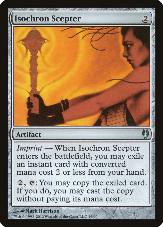 Isochron Scepter [Duel Decks: Izzet vs. Golgari] | Gate City Games LLC