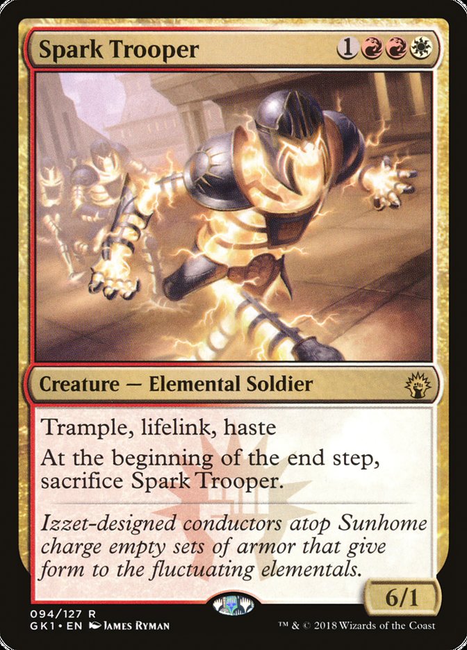 Spark Trooper [Guilds of Ravnica Guild Kit] | Gate City Games LLC