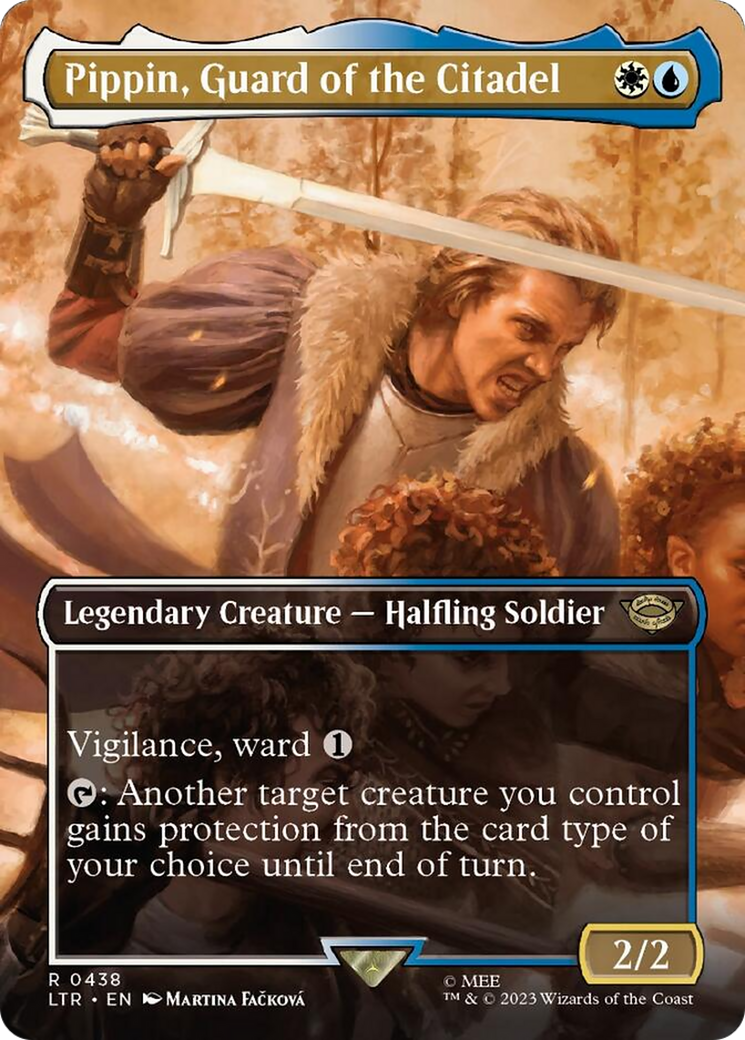 Pippin, Guard of the Citadel (Borderless Alternate Art) [The Lord of the Rings: Tales of Middle-Earth] | Gate City Games LLC