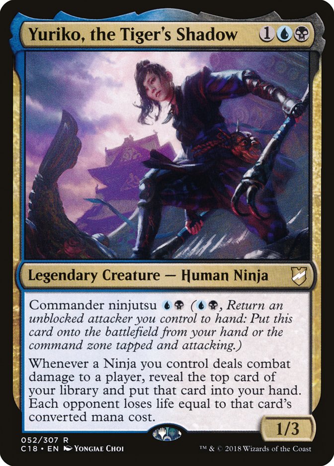 Yuriko, the Tiger's Shadow [Commander 2018] | Gate City Games LLC
