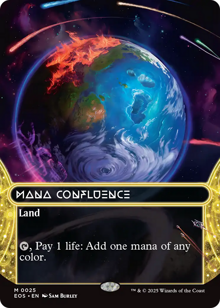Mana Confluence (0025) (Borderless) [Edge of Eternities: Stellar Sights] | Gate City Games LLC
