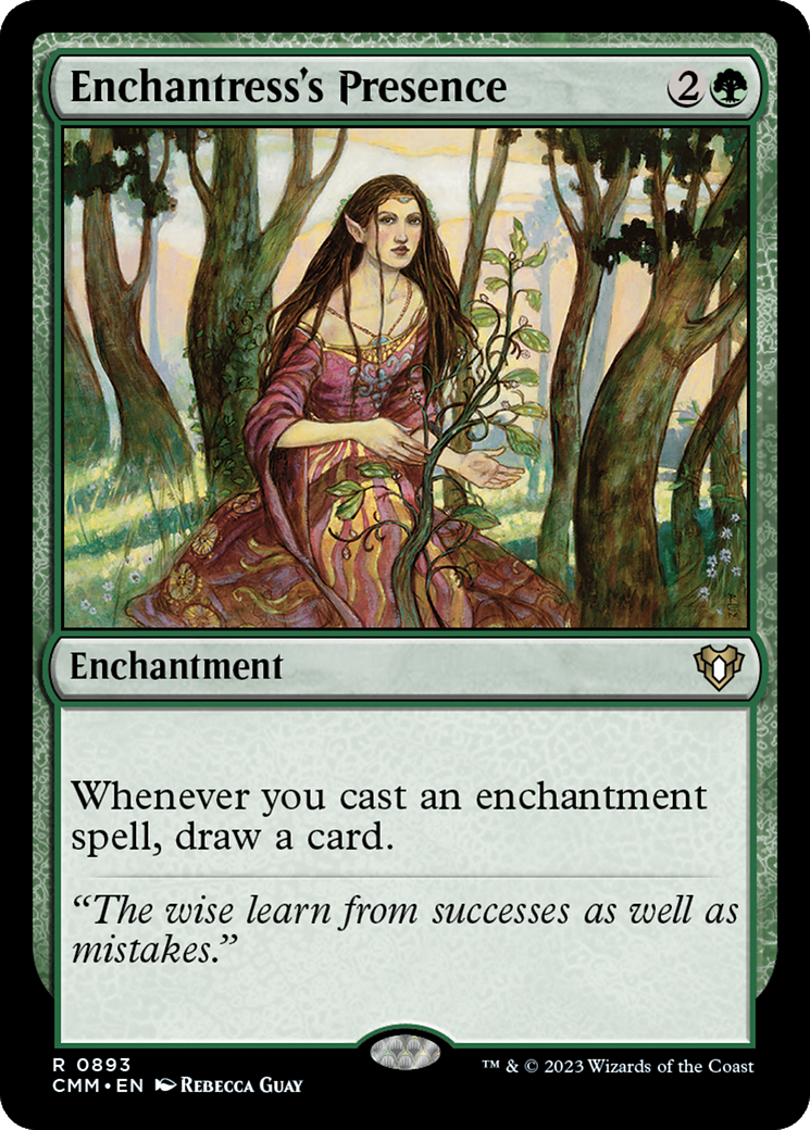 Enchantress's Presence [Commander Masters] | Gate City Games LLC