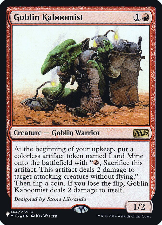 Goblin Kaboomist [Secret Lair: Heads I Win, Tails You Lose] | Gate City Games LLC