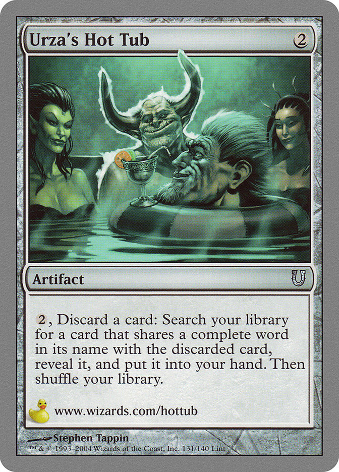 Urza's Hot Tub [Unhinged] | Gate City Games LLC