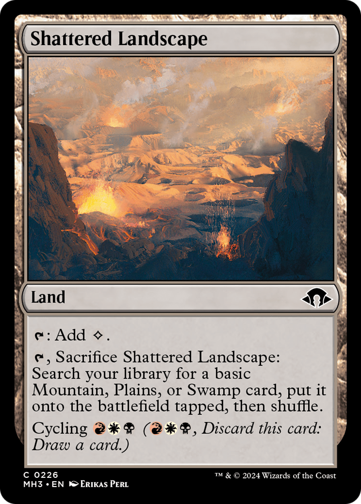 Shattered Landscape [Modern Horizons 3] | Gate City Games LLC