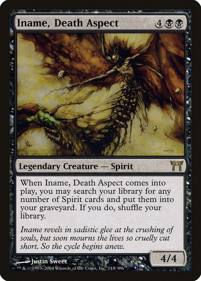 Iname, Death Aspect [Champions of Kamigawa] | Gate City Games LLC
