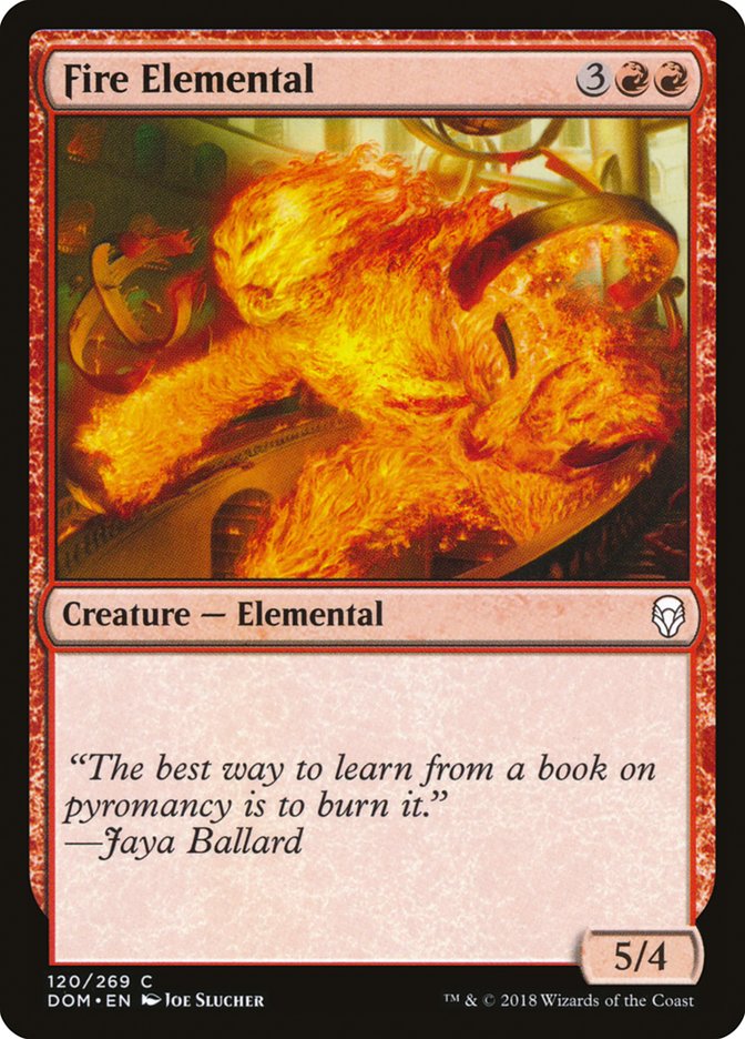 Fire Elemental [Dominaria] | Gate City Games LLC