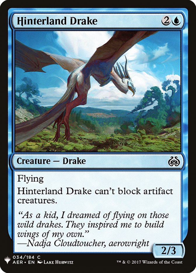 Hinterland Drake [Mystery Booster] | Gate City Games LLC