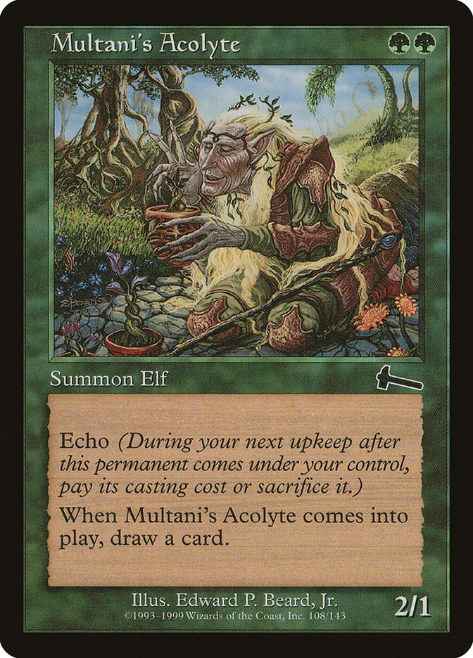Multani's Acolyte [Urza's Legacy] | Gate City Games LLC