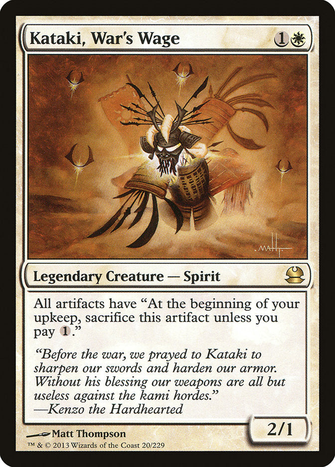 Kataki, War's Wage [Modern Masters] | Gate City Games LLC