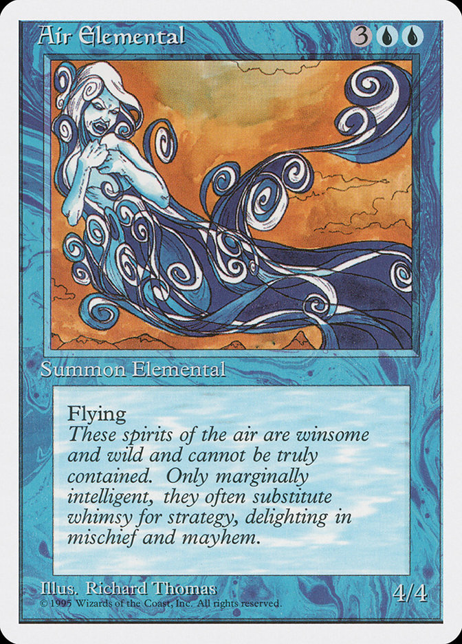 Air Elemental [Fourth Edition] | Gate City Games LLC